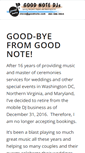 Mobile Screenshot of goodnote.com